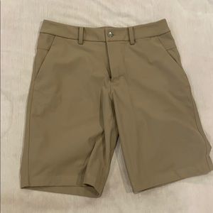 Lululemon Men’s Tan Shorts BRAND NEW, HARDLY WORN